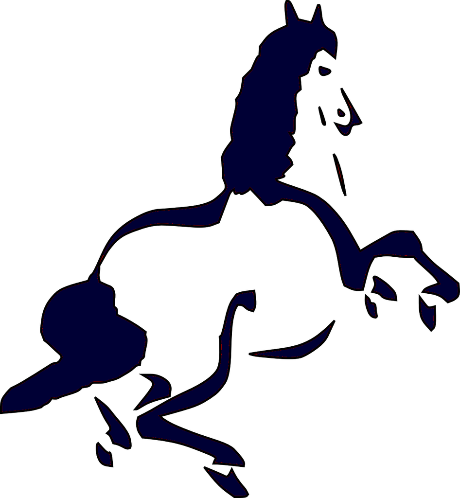 Mustang Ipad 1 Equestrian Clip Art - Mustang Ipad 1 Equestrian Clip Art (946x1024)