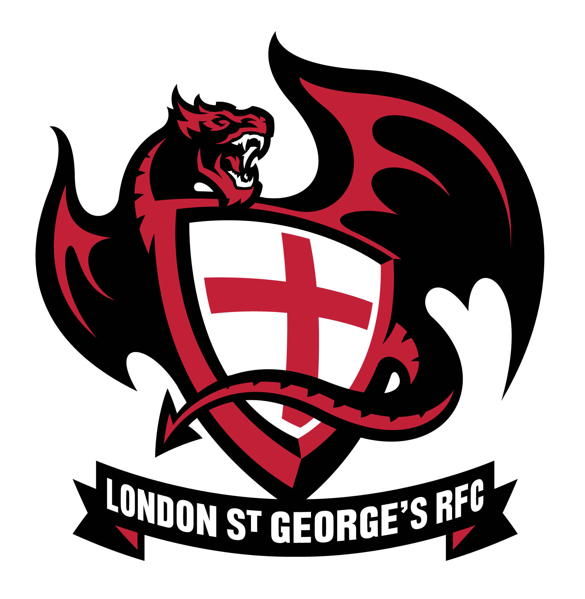 George Rugby Football Club - St Georges Rugby Logo (2007x2057)