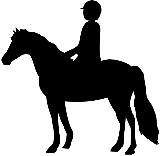 School And Study - Horse Rider Icon (640x640)