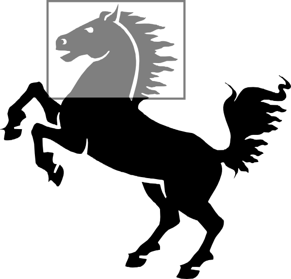 Horse Vector (600x575)