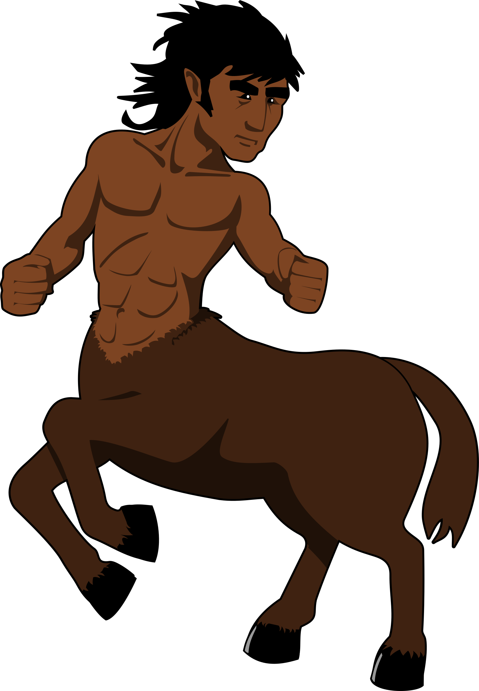 Big Image - Centaur Clipart (1664x2400)