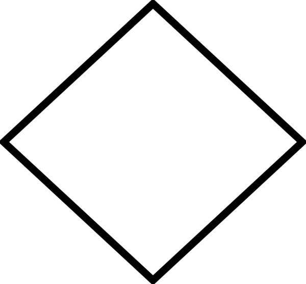 Square Outline Clipart - Jpeg (600x556)