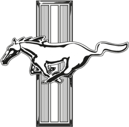 Mustang Logo Clip Art - Mustang Vector Logo (518x518)
