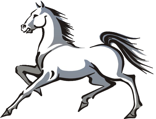 Mustang Clip Art - Mustang Clip Art (600x457)