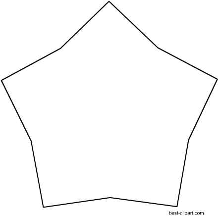 White Star Free Clipart - Paper (450x450)
