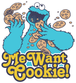 Cookies - Cookie Monster Eating Cookies (400x400)