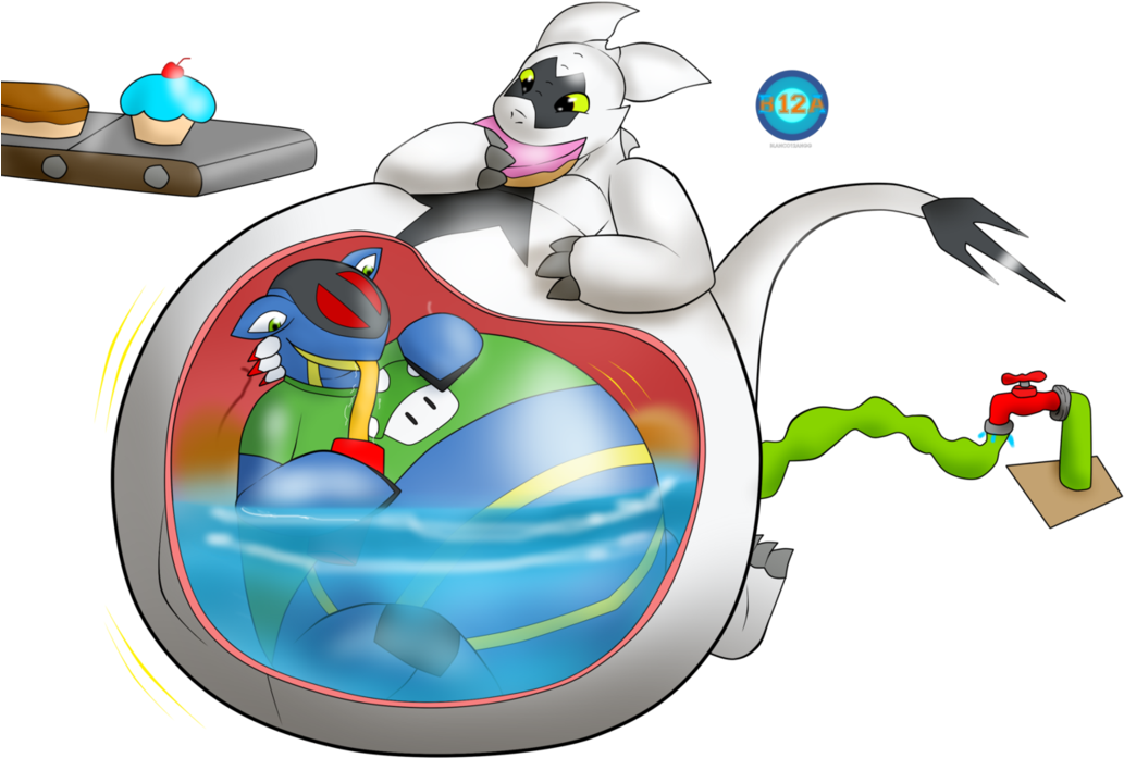 Triple Filling The First Blanco's Vore 2 By - Triple Vore (1032x774)