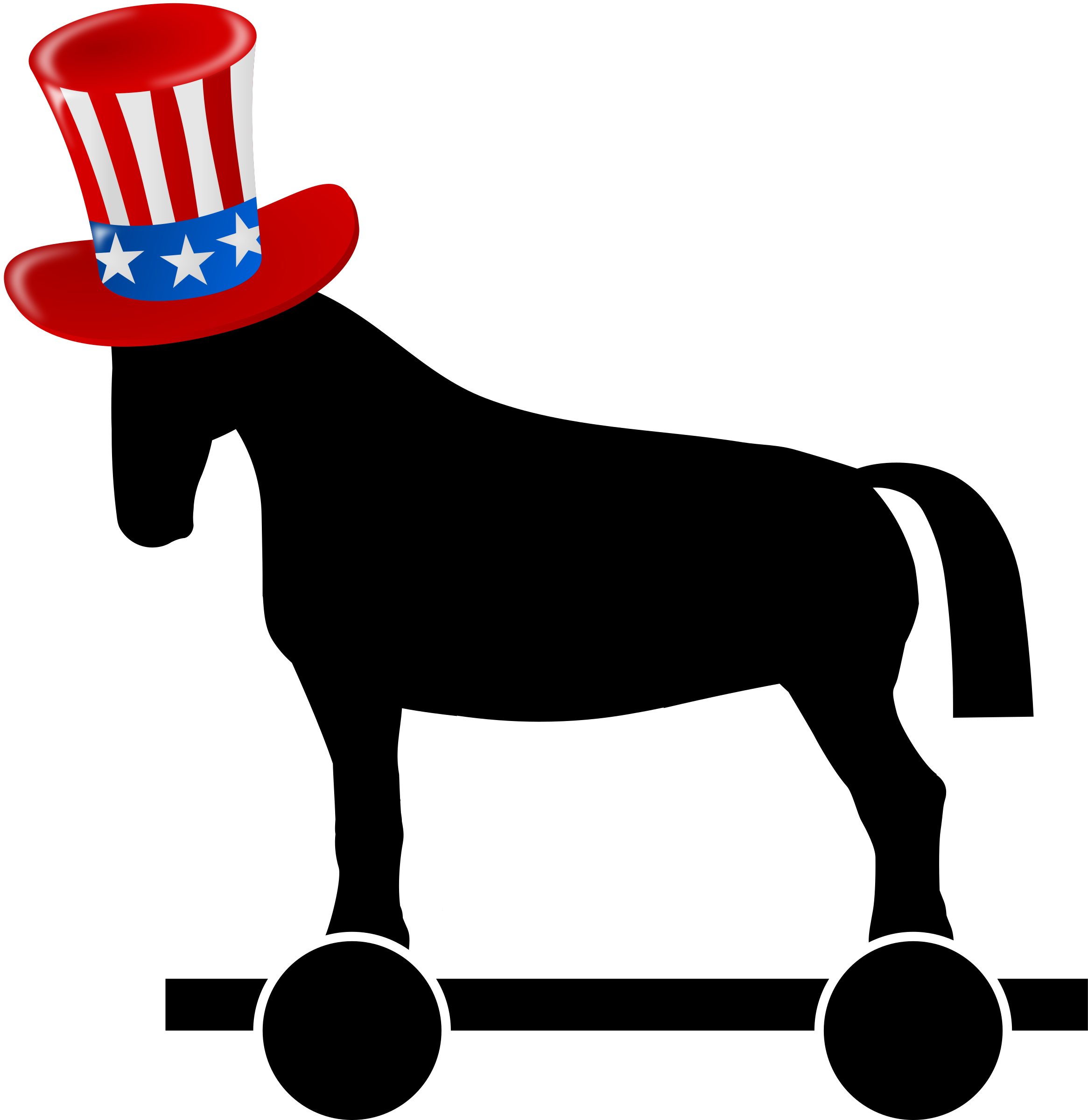 Big Image - Independence Day Clip Art (2331x2400)