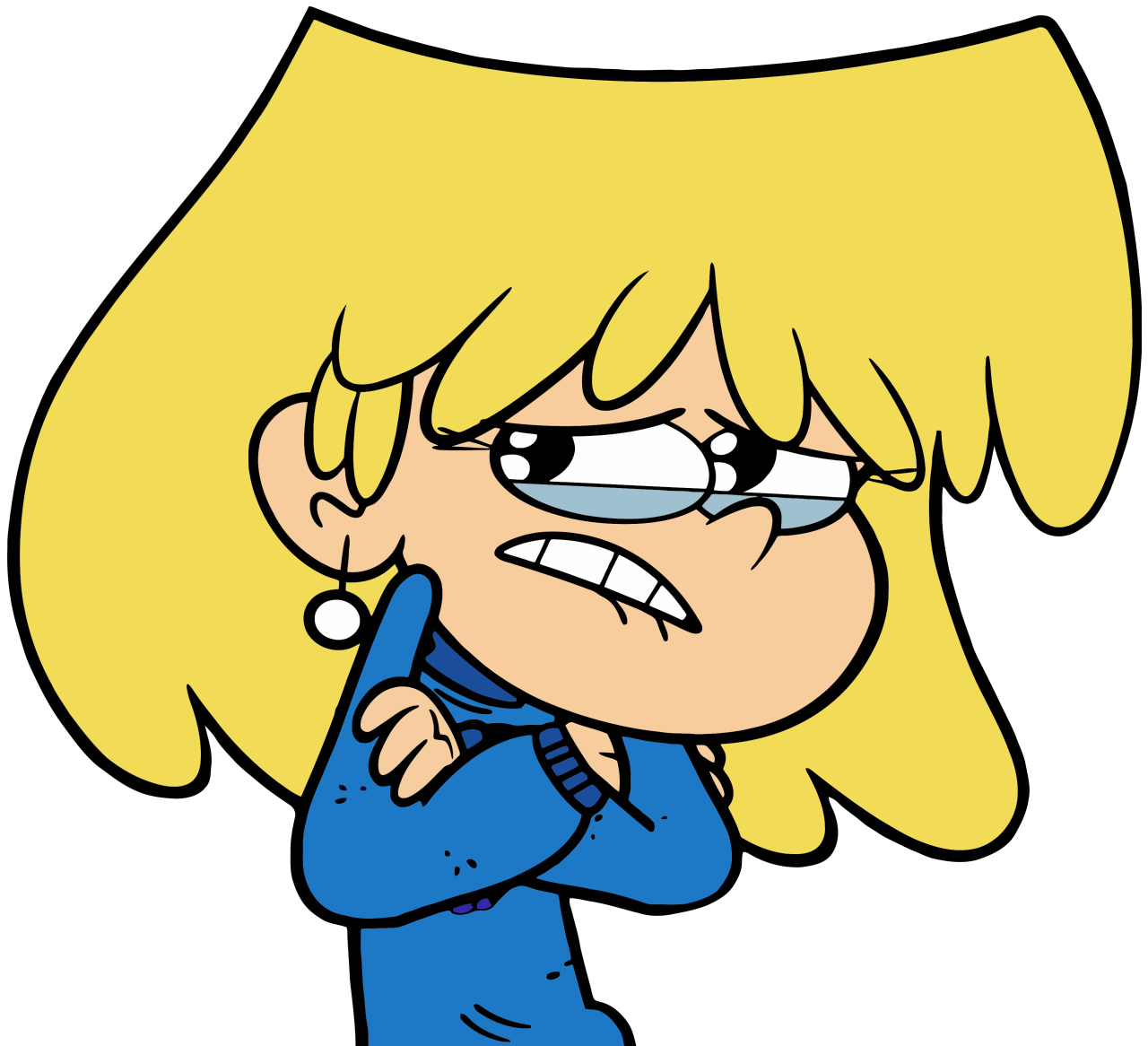Upset Lori - Loud House Lori Sad (1280x1166)