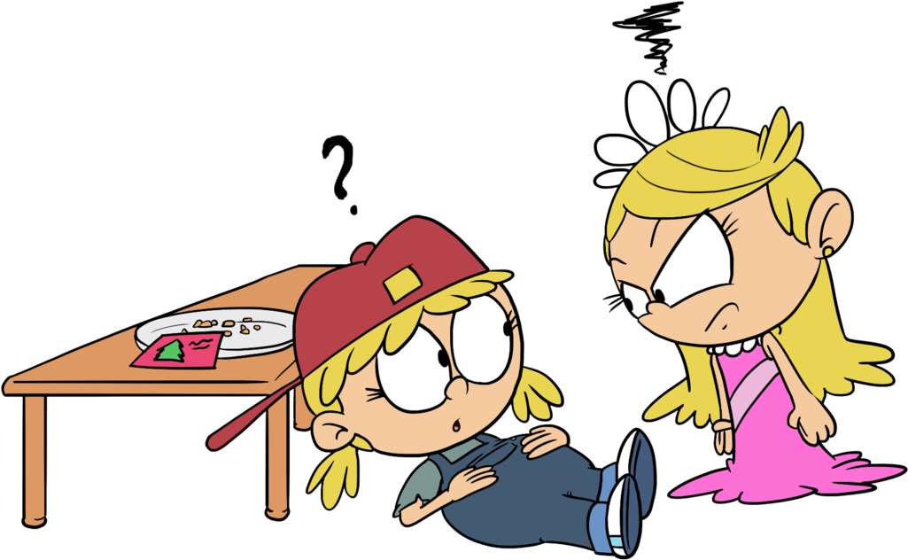 These Weren't For You, Lana By Juacoproductionsarts - Loud House Stomach Growl (1024x653)