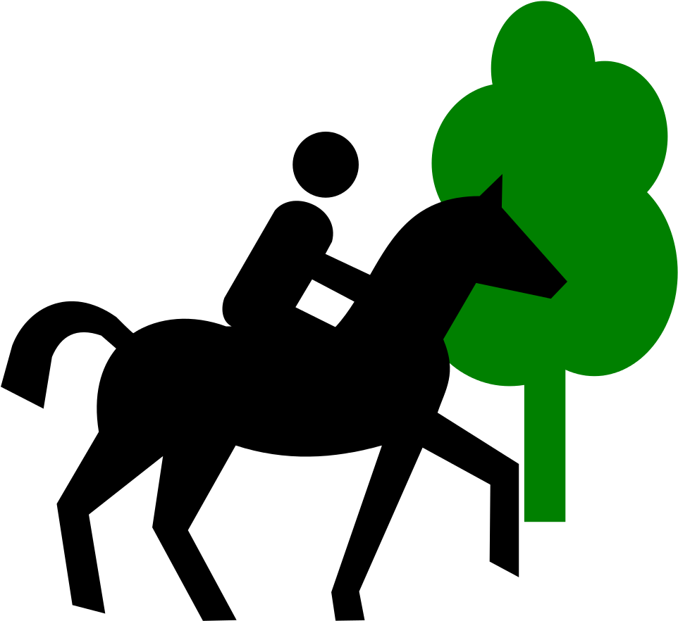 Endurance Riding Pictogram - Horse Piktogram (2000x2000)