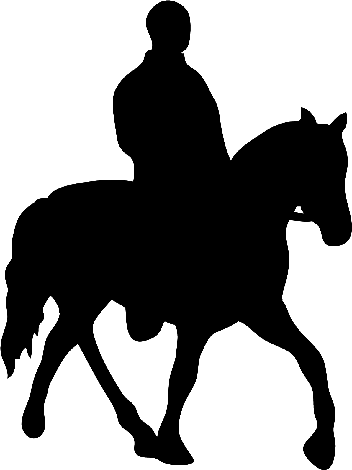 Alba-equestrian - Com - Man On Horse Silhouette (1200x1600)