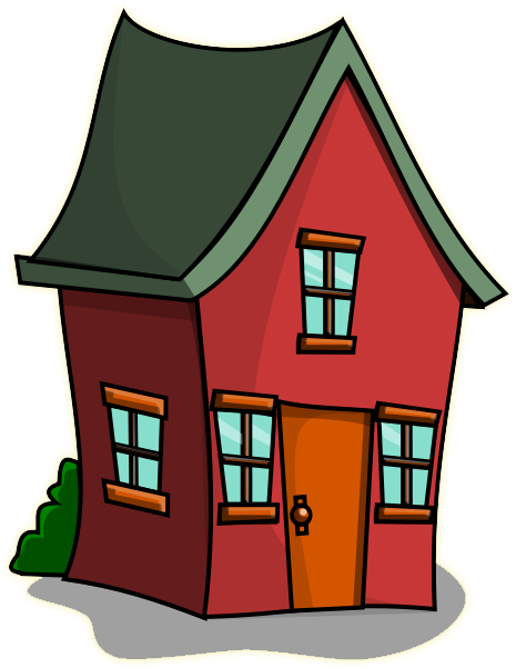Backgrounds For Cartoon House Transparent Background - Transparent Background House Clipart (480x640)