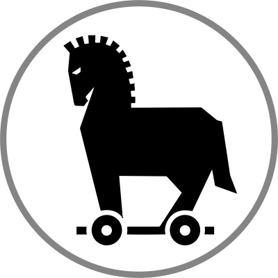 Roman Data Defense - Cavalo De Troia Desenho (400x400)