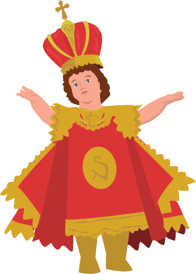 Nino Festival 40kb - Senior Santo Nino Clip Art (393x550)