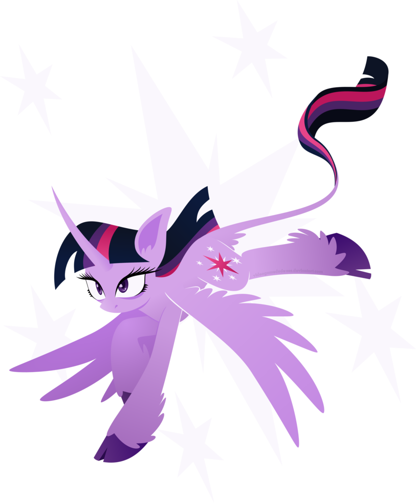 Princess Purple Smart By Pajama-ham - Princess (813x983)