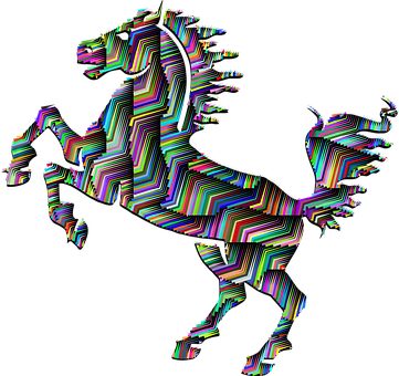 Horse, Equine, Animal, Ride - Cartoon Black Horse (361x340)