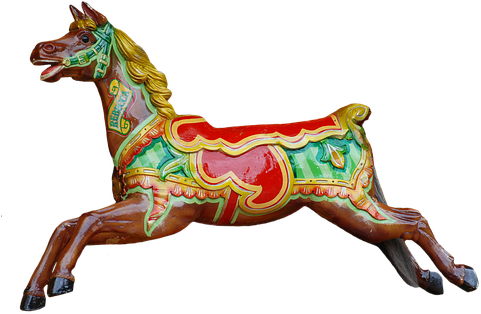 Carousel Horse, Carousel, Horse, Ride - Carousel Horse (507x340)