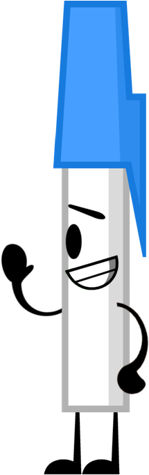 Pen Pose - Bfdi Pen And Pencil (274x684)