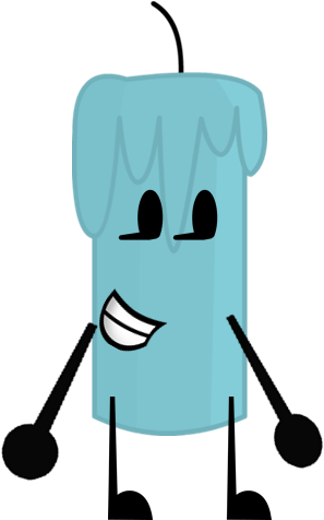 Birthday Candle- Like Pen From Bfdi - Bfdi Object (340x475)