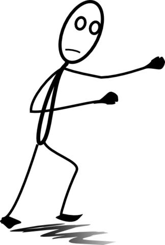 Ares Joins The Trojan War - Stick Figure Transparent Background (324x480)