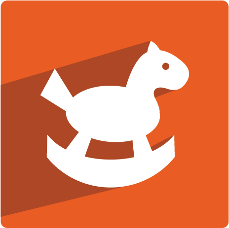 Rocking Horse Icon - Toy Horse Icon (512x512)