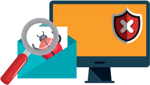 It Services Virus Malware Removal Graphic - Malware Transparent (600x375)