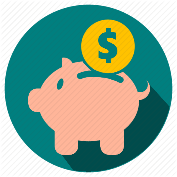 Troy Junior Football Fundraising - Save Money Flat Icon (600x600)