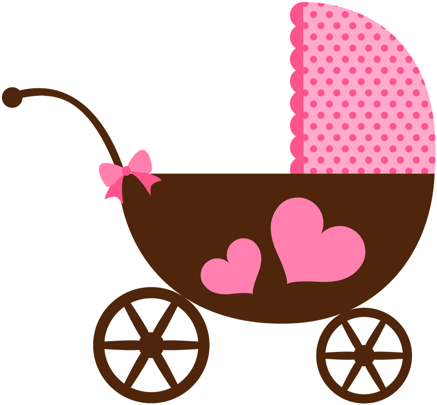 Baby Carriage Clip Art - Molde Carrinho De Pipoca Png (900x900)