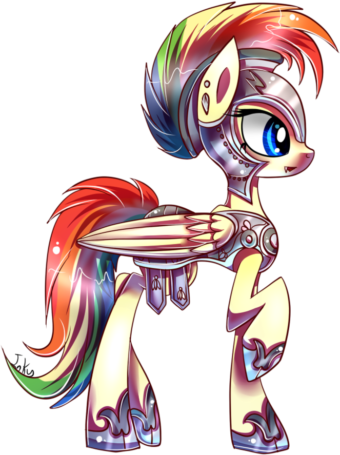 This Would Be My Rainbow Power Design For 's Ponysona, - Cartoon (894x894)