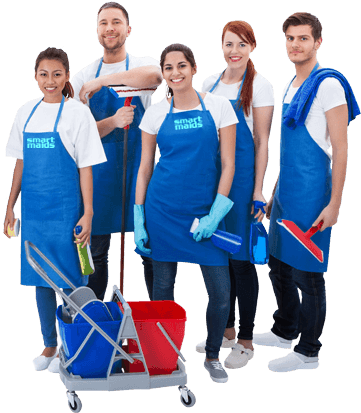 Schedule A Cleaning - House Keeping Staff (366x421)