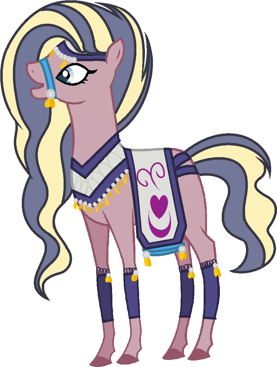 Saddle Arabia Mare For Ipandacakes By Spectrumnightyt - Cartoon (1016x1377)