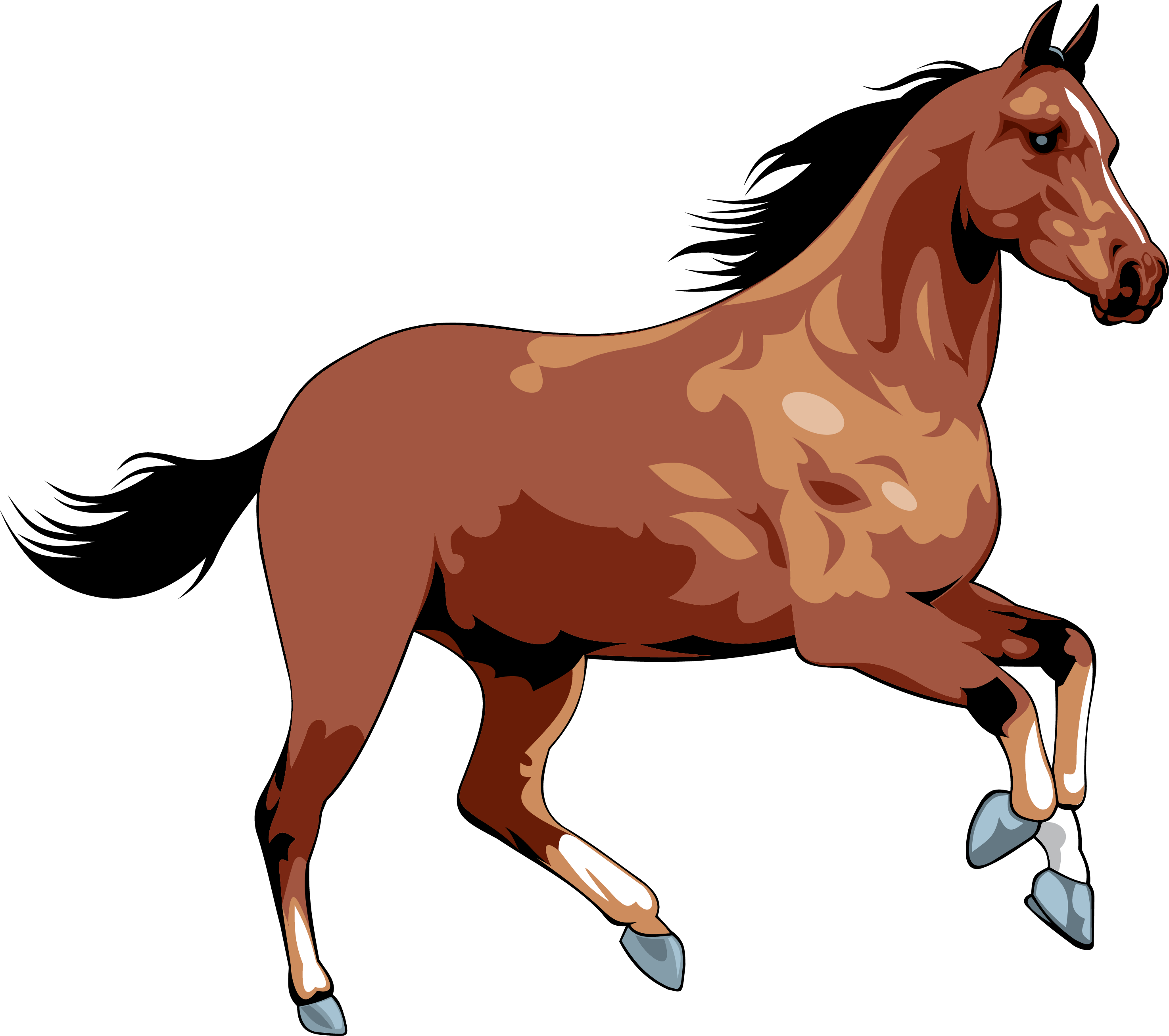 Wild Horse Clip Art - Wild Horse Clip Art (2947x2611)