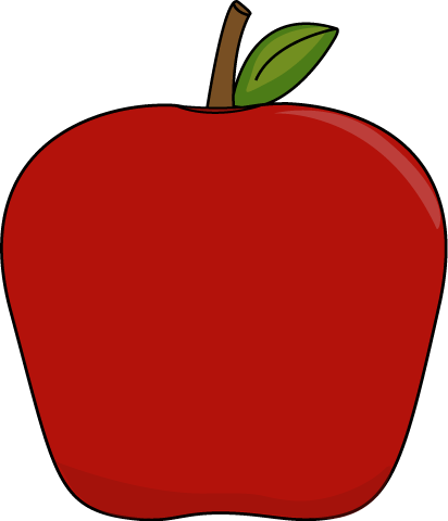 Big Apple - Apple Mycutegraphics (412x480)