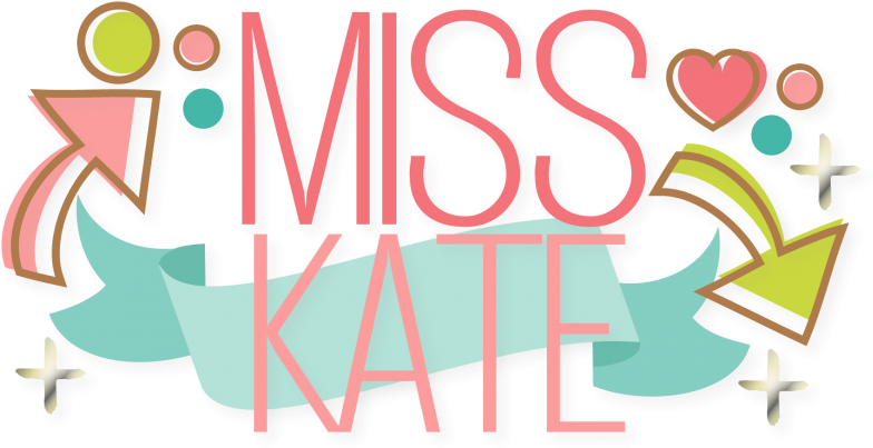 Flying Clipart Miss A - Miss Kate Cuttables Logo (800x416)