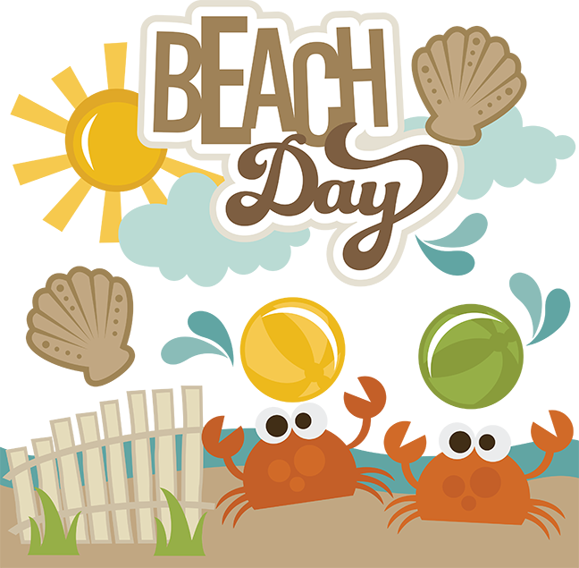 Spring Has Sprung Svg Scrapbook Collection Svg Files - Beach (648x635)