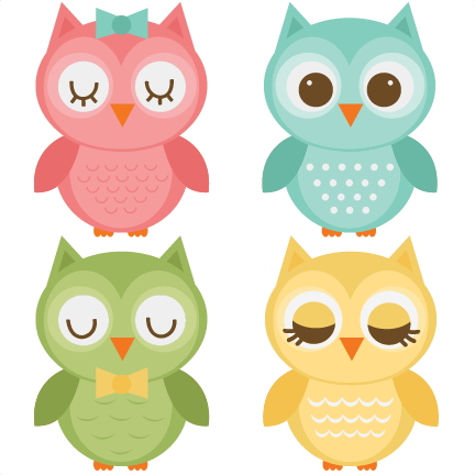 Assorted Owl Set Svg Files For Scrapbooking Owl Svg - Owls Png (432x432)