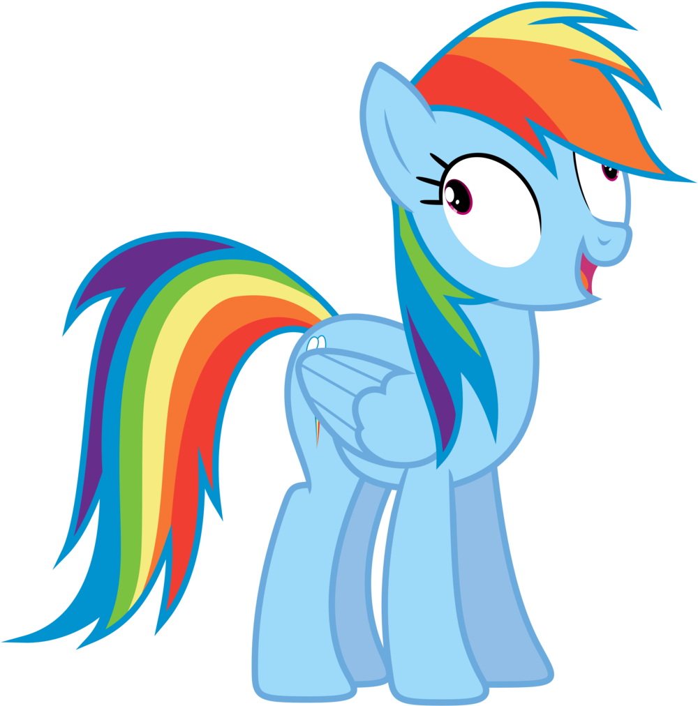 Rainbow Dash Pinkie Pie Rarity Applejack Derpy Hooves - My Little Pony Azul (1024x1024)