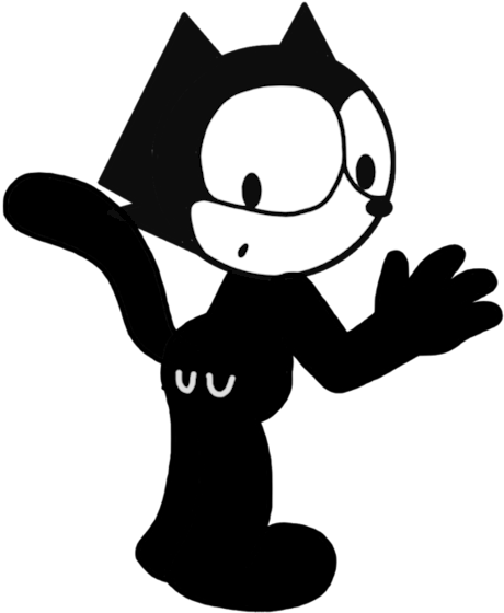 Felix After Begin Hit By Horse's Hoof By Marcospower1996 - Cartoon (894x894)