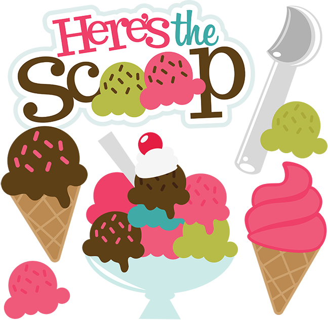 Here's The Scoop Svg Scrapbook Collection Ice Cream - Here's The Scoop Svg Scrapbook Collection Ice Cream (648x633)