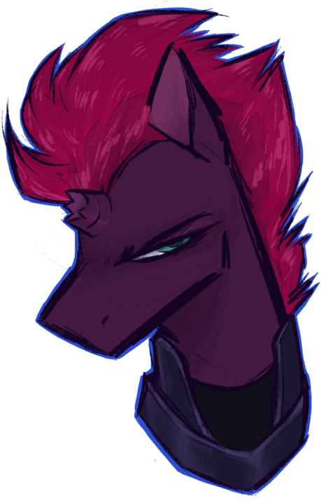 Did Someone Say Edge Horse By Klhpyro - Illustration (605x806)