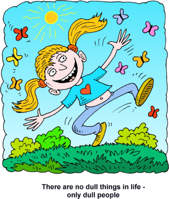 Happy Girl Jumping For Joy - Joy Of Life Clipart (340x400)