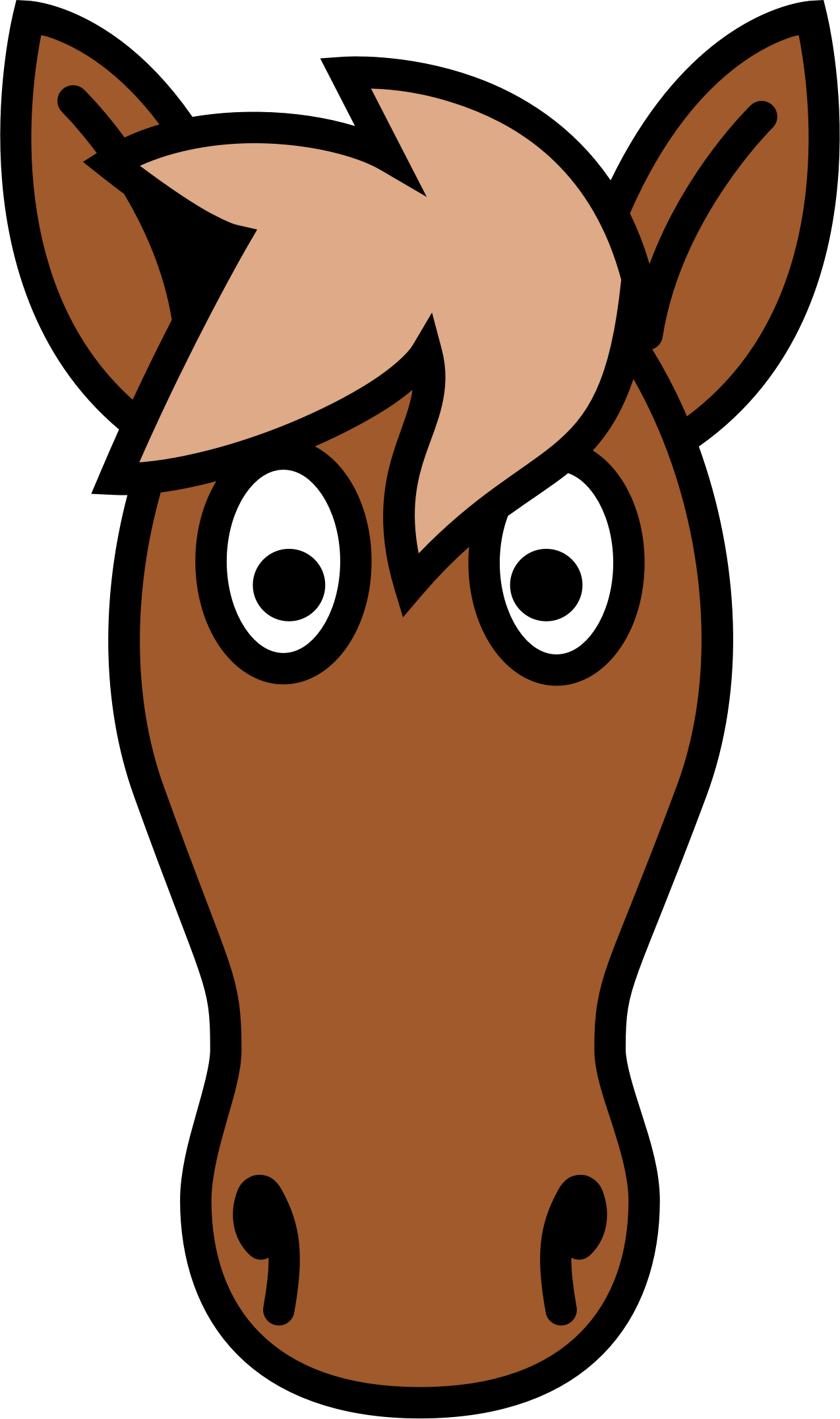 Big Image - Horse Head Mask (1274x2151)