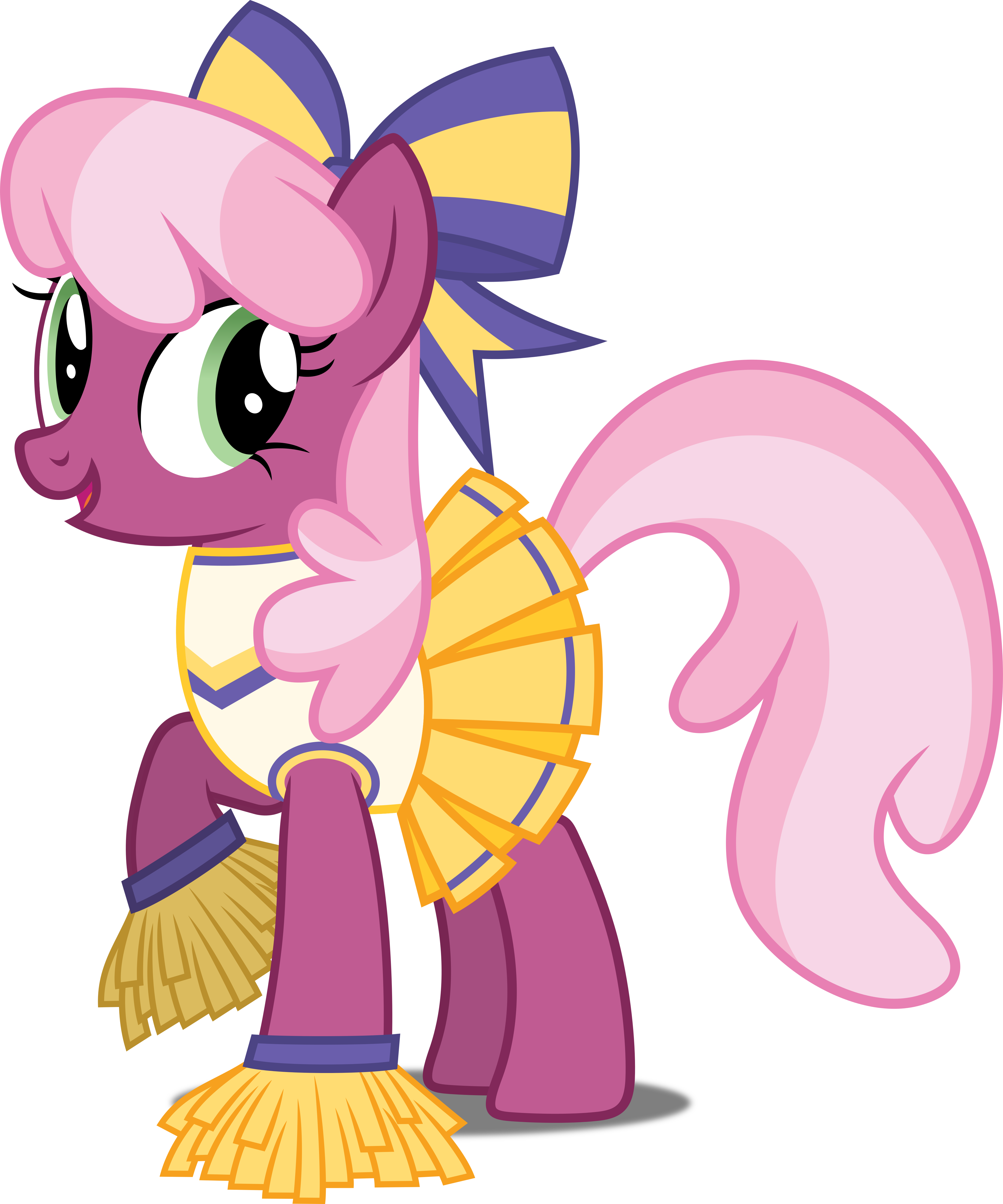 Cheerleader Cheerilee Vector (4162x5000)
