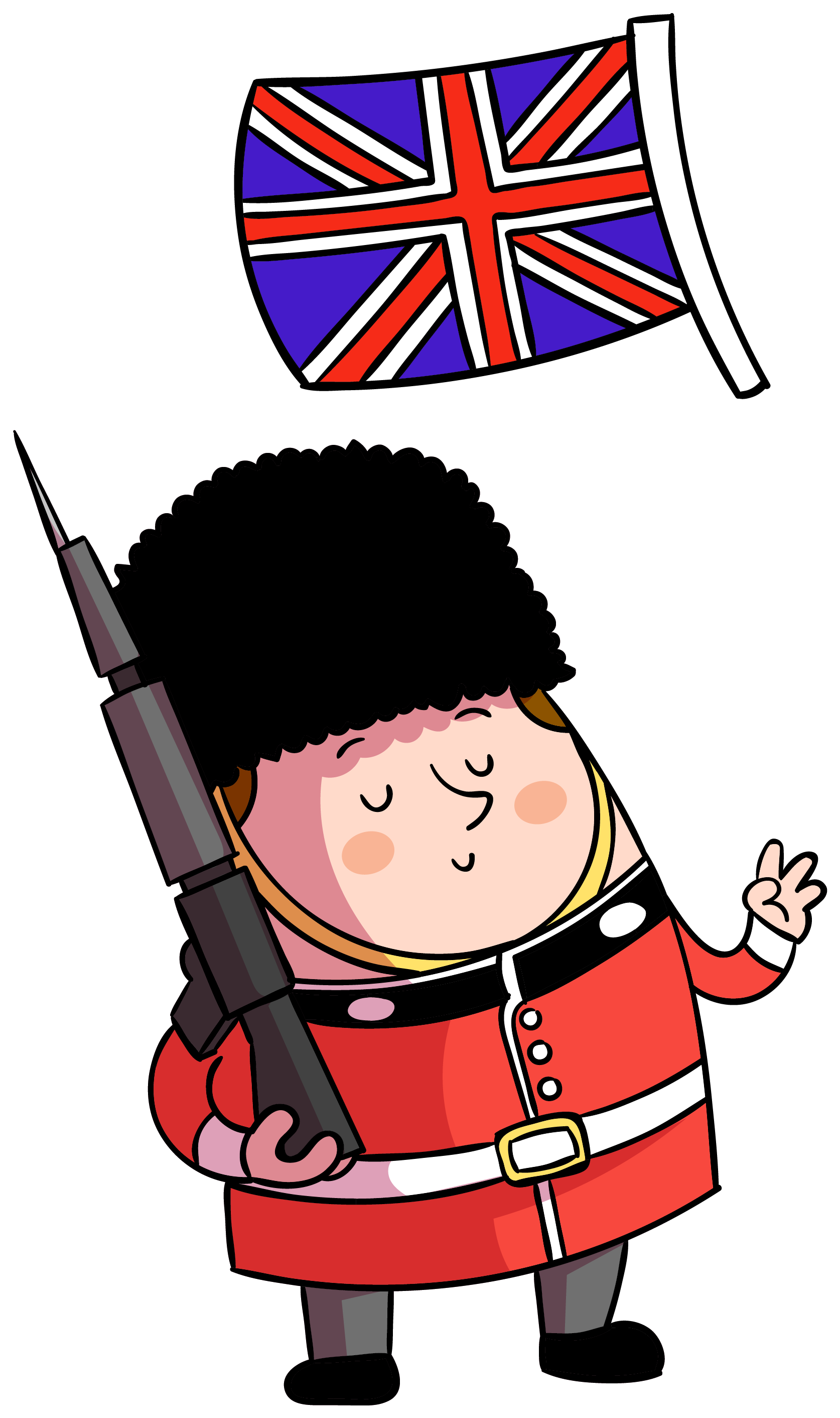 Flag Of The United Kingdom National Flag Cartoon - British Cartoon Png (2015x2872)
