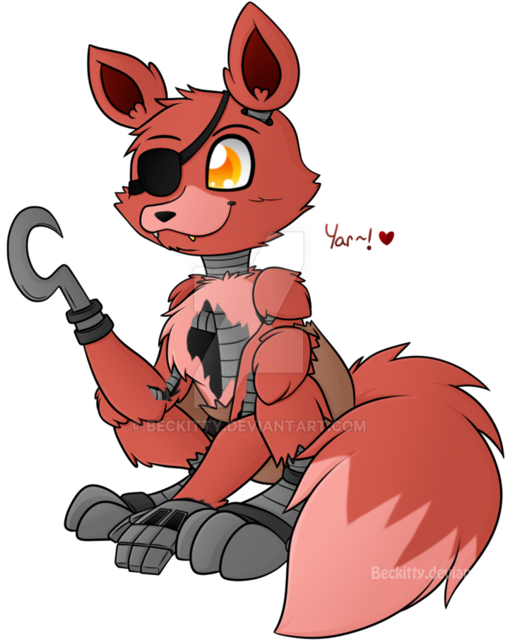 Fnaf - Foxy Fnaf (800x997)