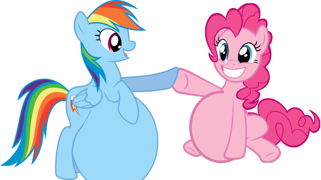 Bro Hoof Nomming By Dashievore - Pony Friendship Is Magic Rainbow (1024x574)