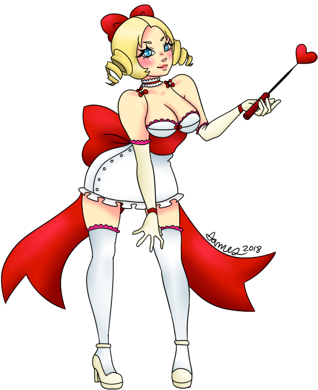 Catherine Magical Girl By Dreamysheepstudios - Cartoon (700x800)