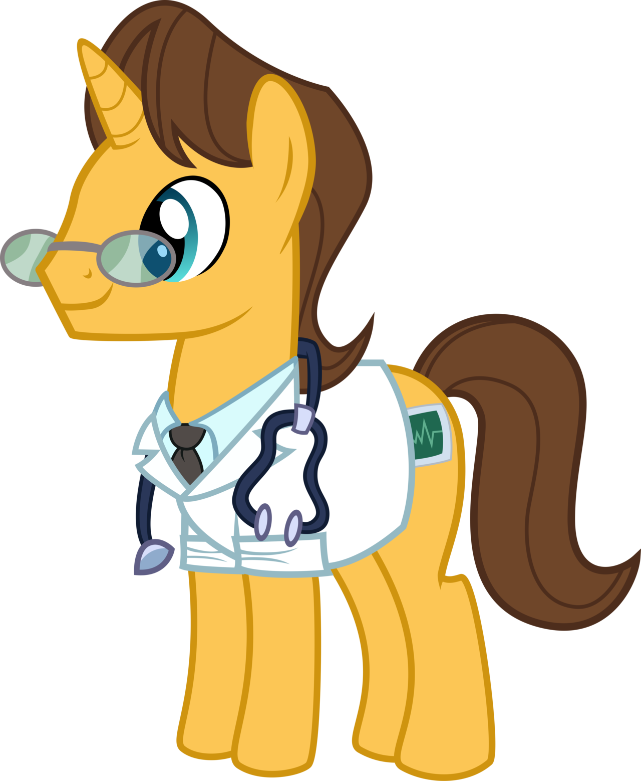 Doctor Horse - My Little Pony Doctor (1280x1558)