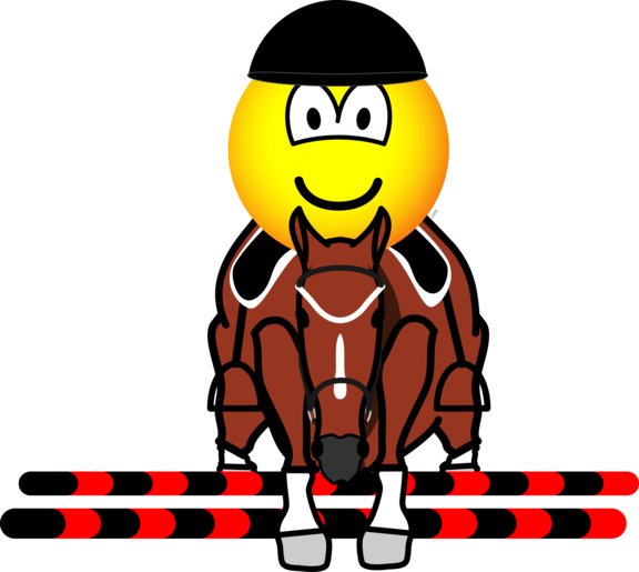 Horse Smiley Equestrian Emoticon Clip Art - Horse Smiley Equestrian Emoticon Clip Art (576x515)